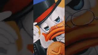 Painting Donald Duck