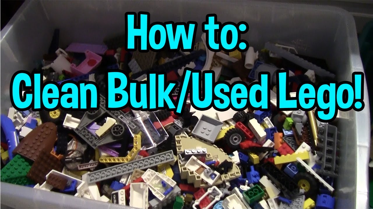 How to Clean LEGOs