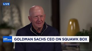 Goldman Sachs CEO David Solomon: The macro setup for 2026 is quite good
