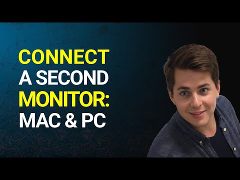 How to connect a second monitor, for mac and pc hqdefault