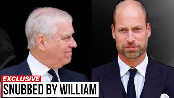 The AWKWARD Moment Between William and Andrew at Duchess of Kent