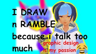 【JUUICHI】i draw n ramble on my failed self intro video 【PH VTuber】