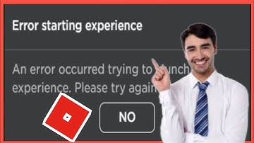 Roblox Error starting experience || An error occurred trying to launch the experience. Roblox Down
