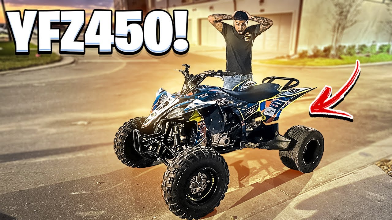 BUYING A NEW 2022 YFZ450R QUAD ! | BRAAP VLOGS