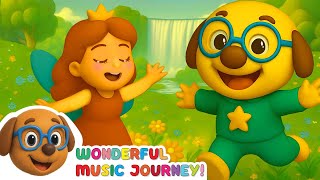 Wonderful MUSIC Journey! | Best English for Toddlers | Buddy Boo Happy Learning