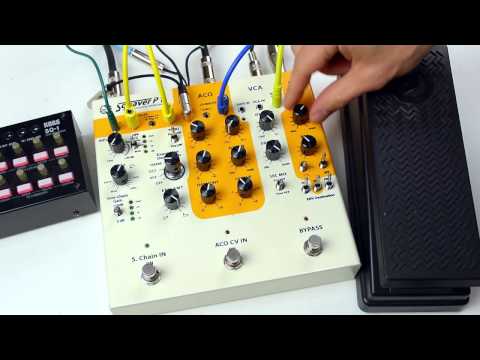 Sonicsmith - The Squaver P1 Intro - Audio Controlled analog Synthesizer pedal