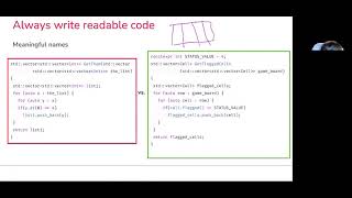 0201: Always write readable code