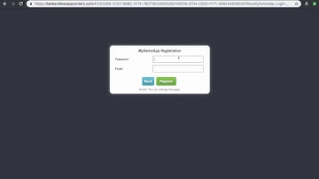 How to enable to disable user registration in Backendless
