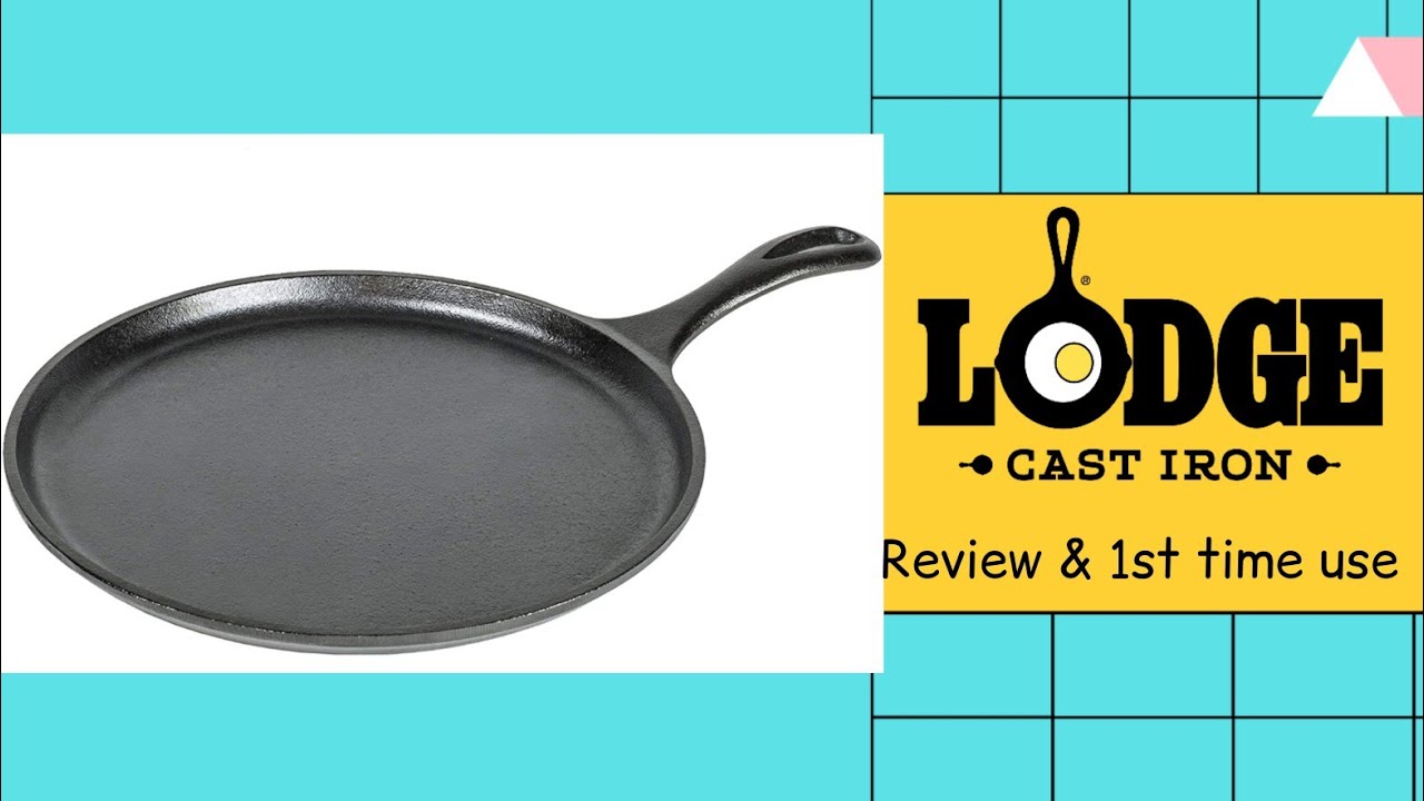 Lodge castiron griddle review + oat pancake test on Lodge cast iron griddle  