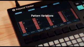 Celebrity Polyend Tracker Tutorial - Pattern Variations Profile