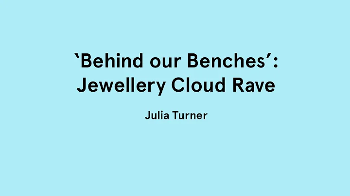 Current Obsession presents - Julia Turner at work