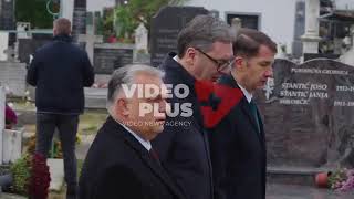 Subotica, Predsednik Vučić Na Bajskom Groblju Gde Je Sahranjen Ištvan Pastor