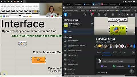 RHINO DEVELOPER: GhPython Script: Rhino Common TUTORIAL VIDEO 001