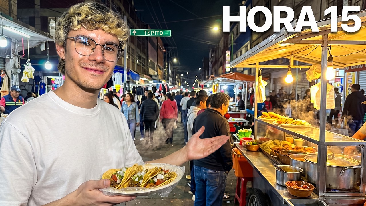 Pasé Toda la Noche y todo el Día comiendo en Tepito