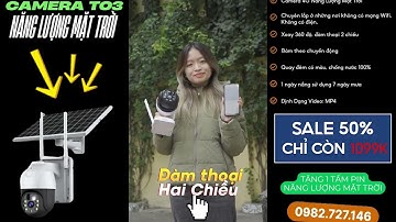 Camera Năng Lượng Mặt Trời T03