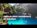 El oasis de Peñamiller en Querétaro atrae a cientos de visitantes con su manantial y montañas.