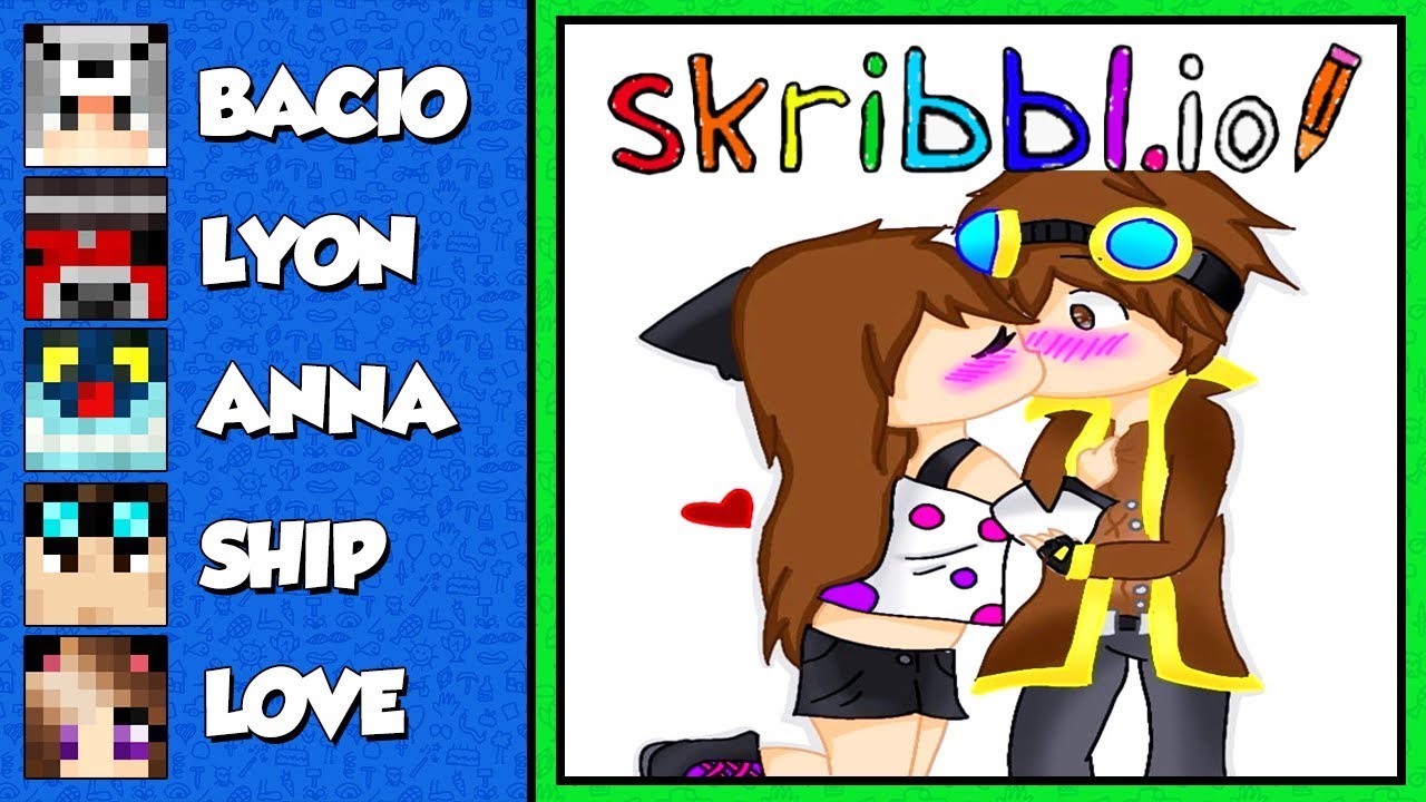 PORTO I MIEI AMICI A DISEGNARE SU SKRIBBL.IO!!!