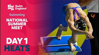 Swim England National Summer Meet 2026 - Day 1 - Heats (A)
