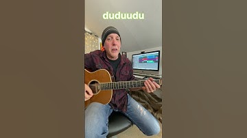 EASY Song Strum Pattern use for so many songs #shorts