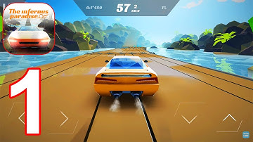 The Infernus Paradise - Amazing Stunt Racing Game - Gameplay Walkthrough Part 1 (Android, iOS)