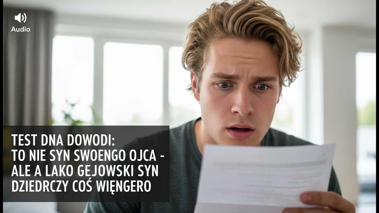 DE DNA-TEST BEWIJST: HIJ IS NIET ZIJN VADERS ZOON - MAAR ALS GAY ZOON ERFT HIJ IETS GROTERS