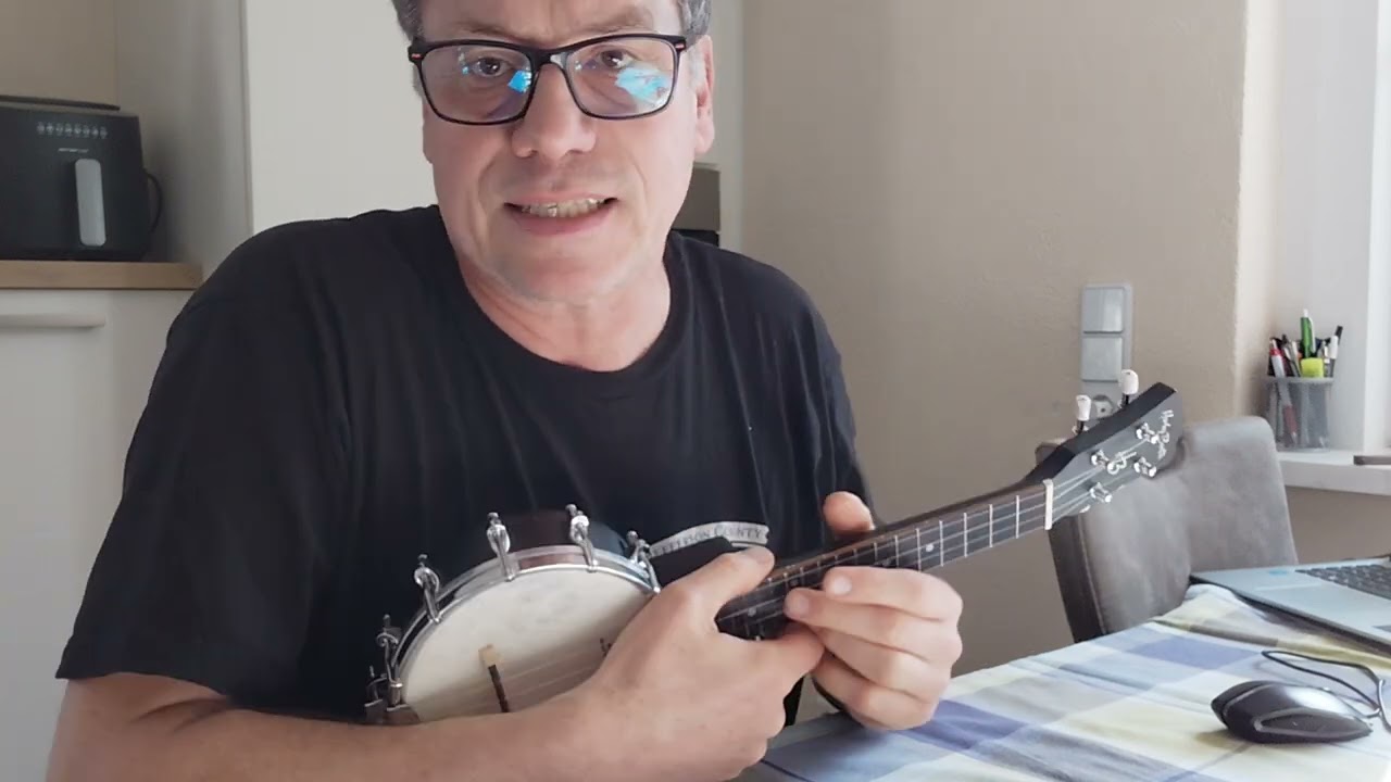 Die Ukulele - G-Dur, für William und Grant. Achtung: Achtel-Noten!