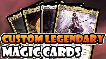 Custom Magic Commanders! | Magic: The Gathering Custom Card Review #10