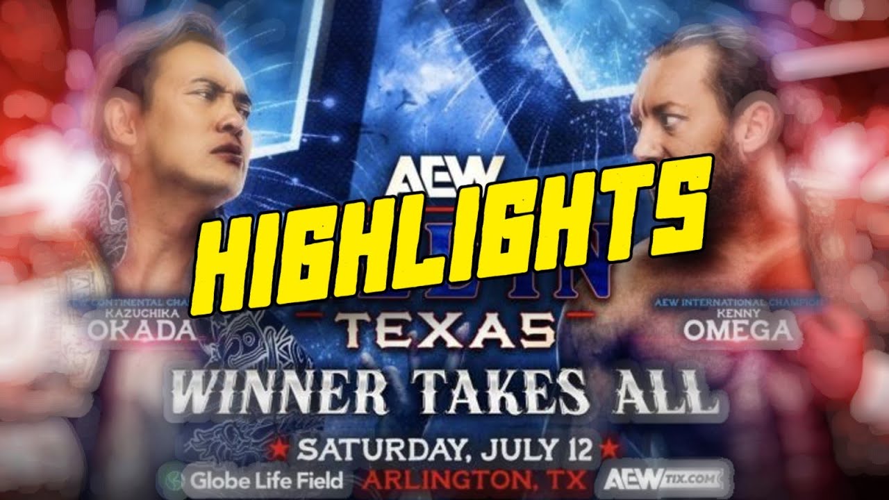 Kazuchika Okada vs Kenny Omega | AEW All In Texas 2025 | Highlights