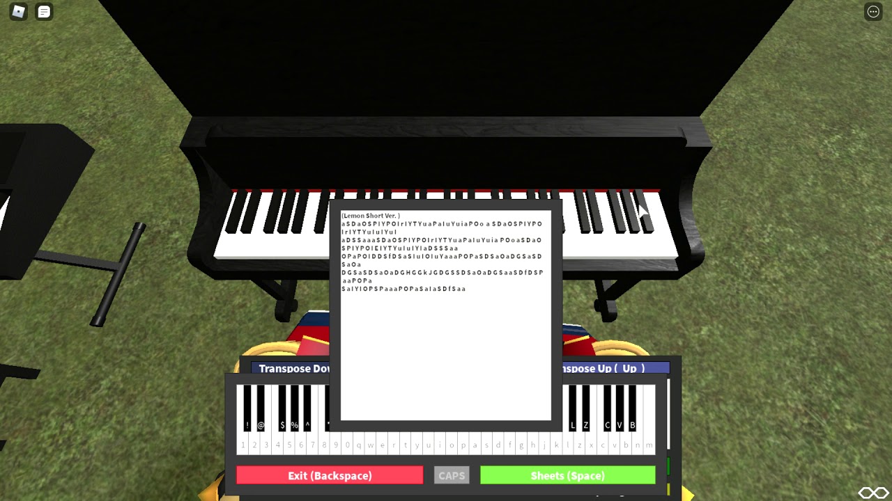 Roblox Piano Sheets Sad, Anime : Check all genres & songs from
