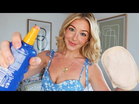 ASMR PAMPERING YOU IN MY BEDROOM *Getting You Looking & Feeling Confident for Summer* 🌞