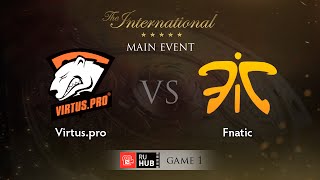 : Virtus.Pro -vs- Fnatic, TI5 Main Event, LB Round 1, Game 1