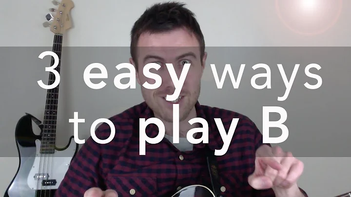 B Guitar Chord - 3 Easy Ways To Play This Tough Chord
