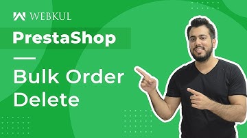 Prestashop Bulk Order Delete