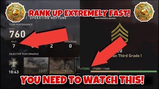 COD WW2 GLITCHES - UNLIMITED ONLINE MULTIPLAYER XP GLITCH STILL WORKING RANK UP FAST 2020 PS4/XBOX