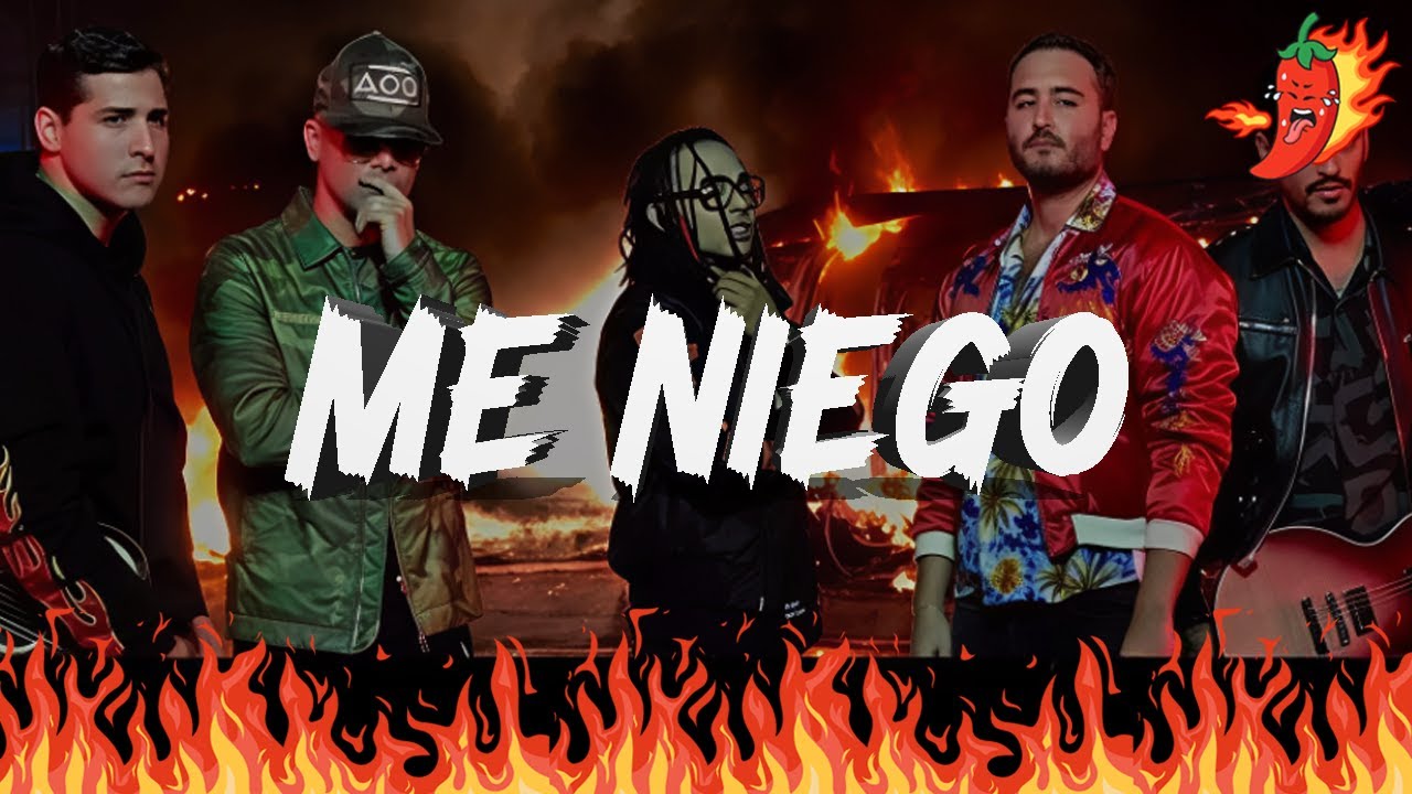 Reik - Me Niego ft. Ozuna, Wisin (Letra)