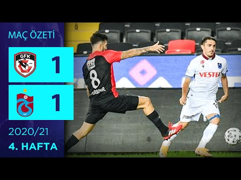 ÖZET: Gaziantep FK 1-1 Trabzonspor | 4. Hafta - 2020/21