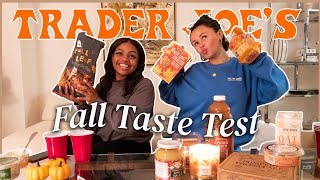 Trader Joe's Fall Taste Test ( Reviewing fall items 2021 + too much pumpkin)