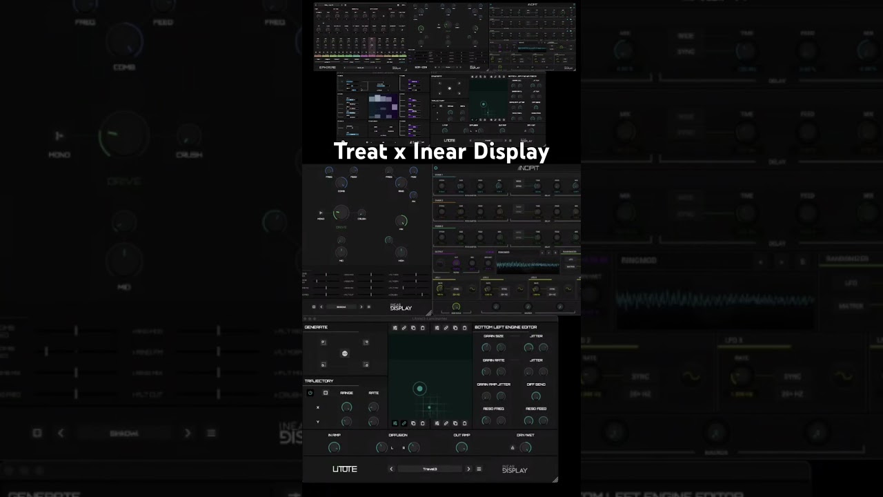 Treat x Inear Display - industrial mayhem