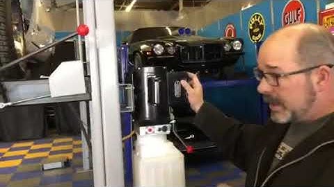 Lift king 4 post lift “ how to use”