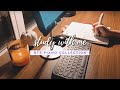 🌙 BTS study with me | BTS piano army study music playlist, real-time, 1 hour, med student, 스터디윗미