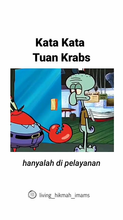 kata kata tuan Krabs #motivation #motivationalvideo #motivational #katakatabijak