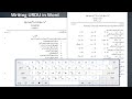 How to write Urdu in Microsoft word by using Jameel Noori Nastaleeq Font