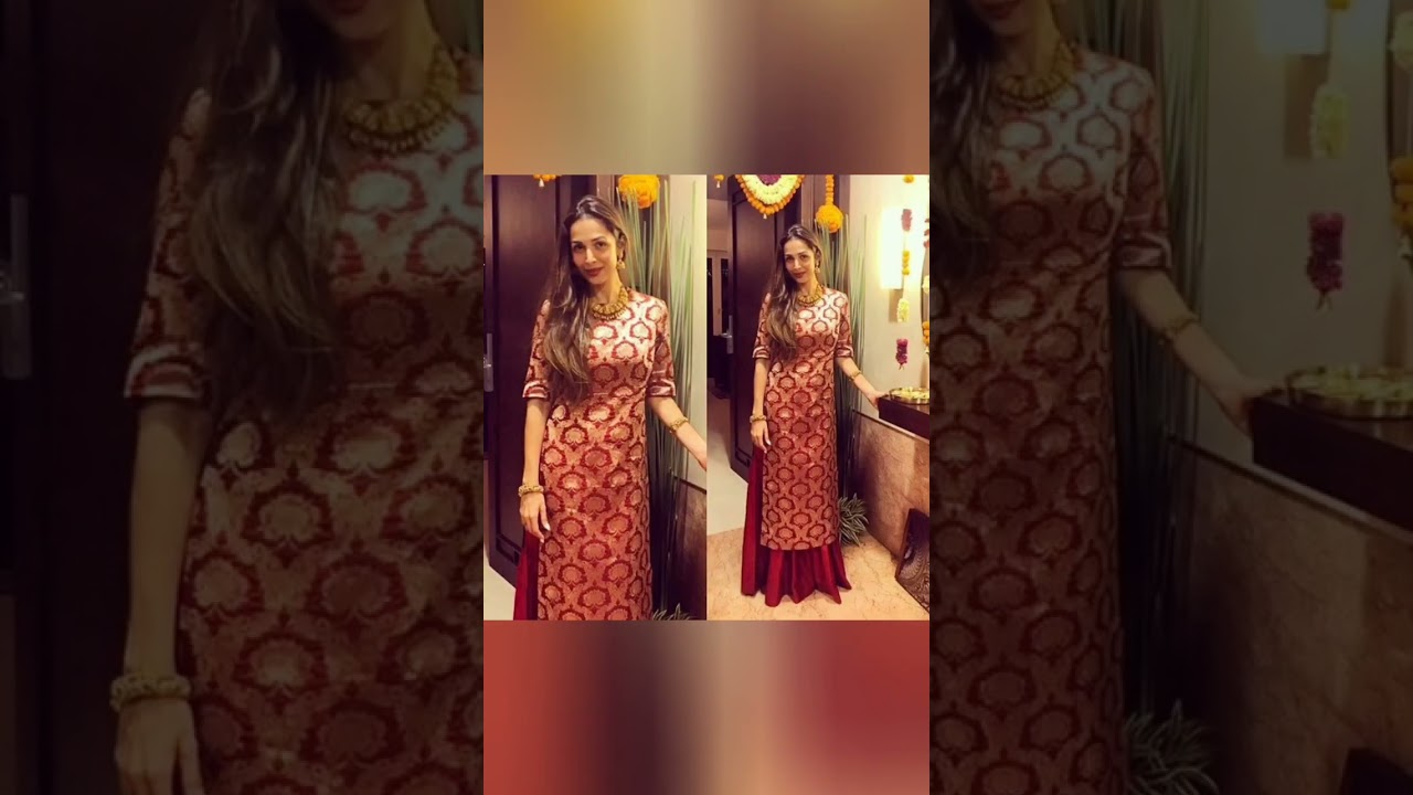 latest Chanderi Silk suit design