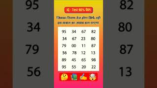 Ye puzzle solve karna sabke bas ki baat nahi!"#shortsvideos#maths#mathematics#puzzle#shorts