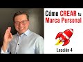 Cómo COMUNICAR con 💪IMPACTO tu Marca Personal | Curso de Marca Personal (Lección 4)