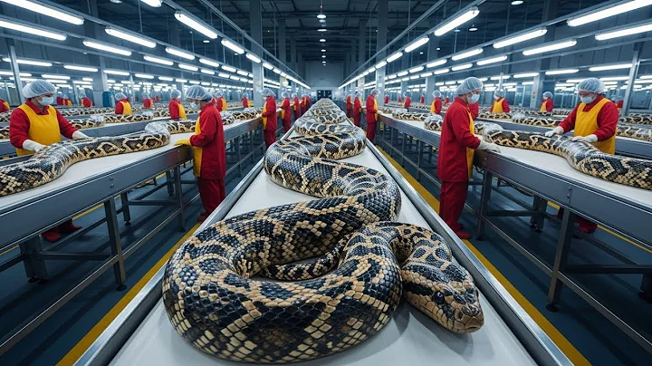 Inside the Snake Leather Factory – How Exotic Skins Become $10,000 Luxury Jackets (Full Process)