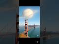 Golden Gate/Золотые ворота #ai #saturn #space #planets