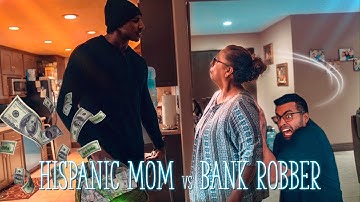 Hispanic Mom vs Bank Robber | David Lopez