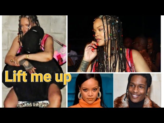 Lift Me Up! Rihanna wraps her legs around boyfriend ASAP Rocky at a music  festival in Barbados