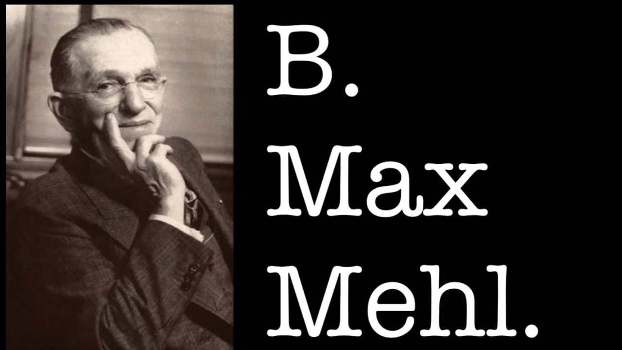 B. Max Mehl - the Legendary Coin Dealer! Bio and Bibliomania! # ...